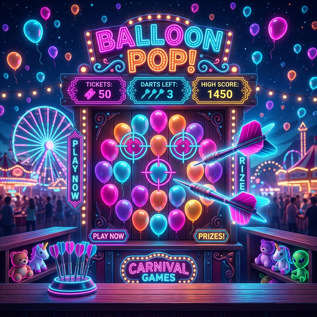 Balon Patlatma Oyunu
